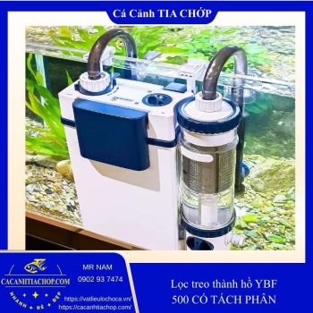 LỌC THÁC YBF-500 – CÓ NGĂN TÁCH PHÂN SIÊU TIỆN LỢI