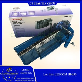 LỌC THÁC LEECOM HI-630 – GỌN, ÊM, LỌC CỰC SẠCH CHO HỒ CÁ CẢNH TỪ NHỎ ĐẾN TRUNG BÌNH