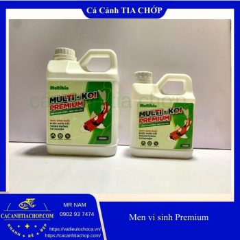 MULTI KOI PREMIUM 2 LÍT – VI SINH CAO CẤP CHO HỒ KOI KHỎE MẠNH- MEN VI SINH SỐNG 1 LÍT VÀ 2 LÍT
