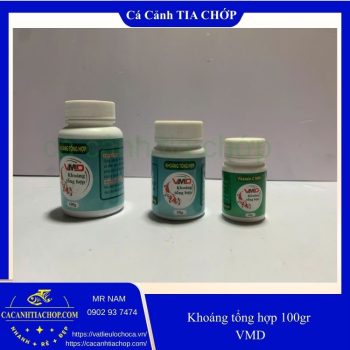 VMD KHOÁNG TỔNG HỢP – GIẢI PHÁP CHĂM CÁ KHỎE TỪ GỐC- HỦ 100GAM-HỦ 50GAM-20GAM