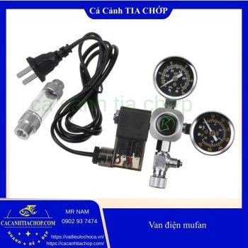 VAN ĐIỆN CO2 MUFAN – PHỤ KIỆN KHÔNG THỂ THIẾU CHO HỒ THỦY SINH