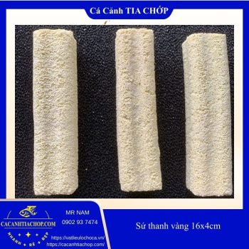 Sứ Thanh Hoa Mai lọc hồ cá cảnh – kích thước 16 x 4cm